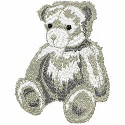 Teddy Embroidery Design 12